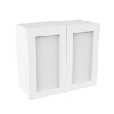 RTA - Elegant White - 24" High Wall Cabinet | 27"W x 24"H x 12"D