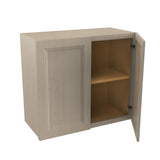 Richmond Stone - Double Door Wall Cabinet | 27"W x 24"H x 12"D