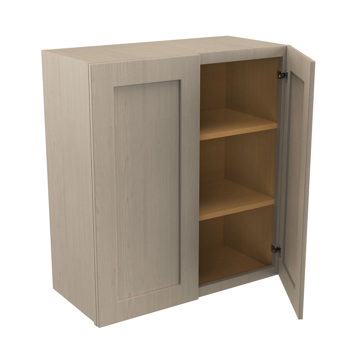 RTA - Elegant Stone - 30" High Double Door Wall Cabinet | 27"W x 30"H x 12"D