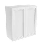 RTA - Fashion White - 30" High Double Door Wall Cabinet | 27"W x 30"H x 12"D