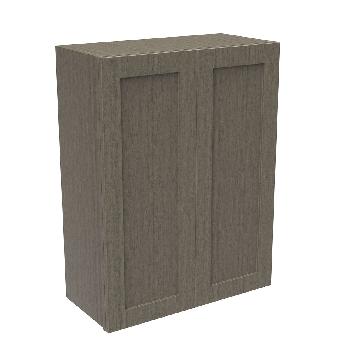 RTA - Elegant Smoky Grey - 36" High Double Door Wall Cabinet | 27"W x 36"H x 12"D