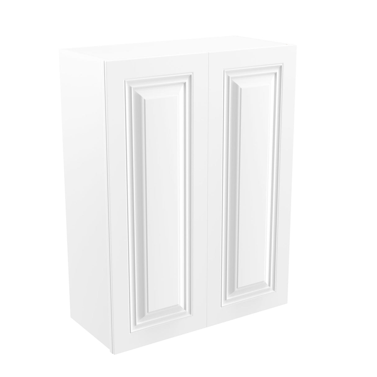 Park Avenue White - Double Door Wall Cabinet | 27"W x 36"H x 12"D
