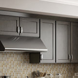 RTA Luxor Smoky Grey - 3 Door Vanity Base Cabinet | 36"W x 34.5"H x 21"D