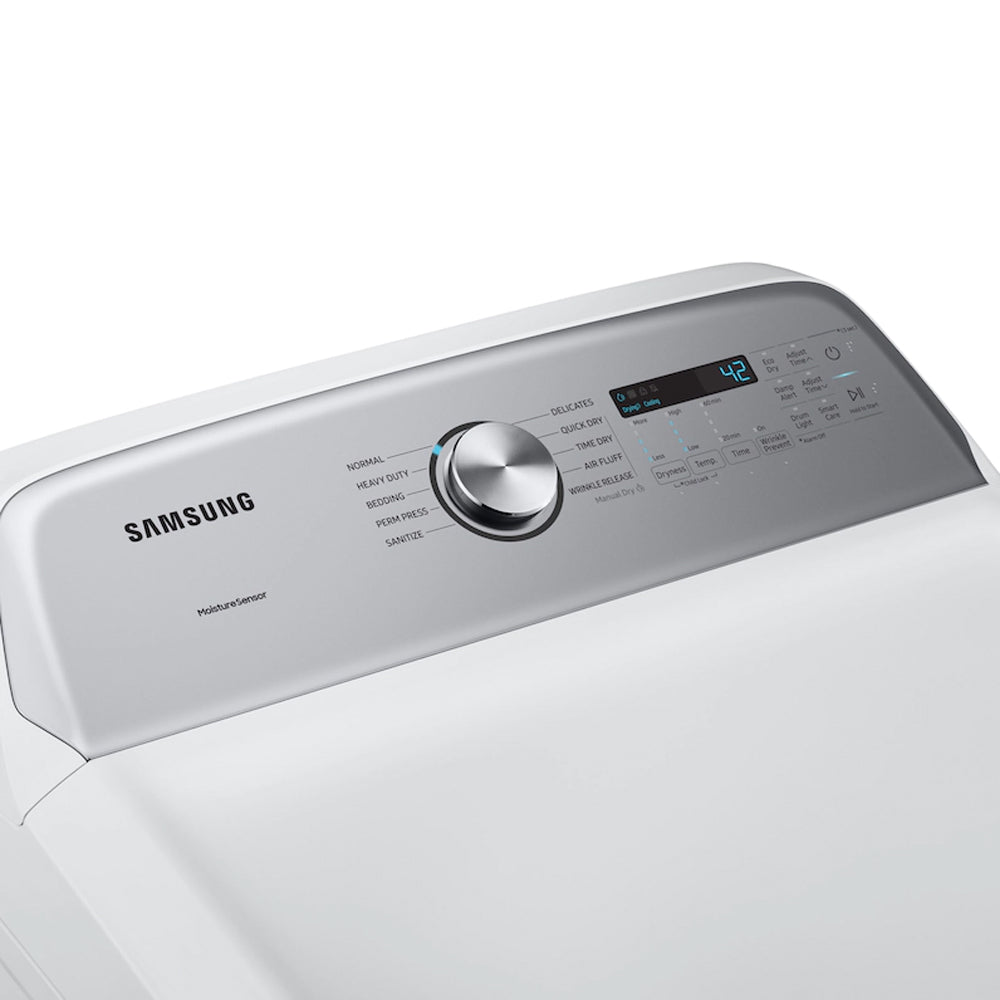 Samsung 7.4 cu. ft. White Electric Dryer with Sensor Dry