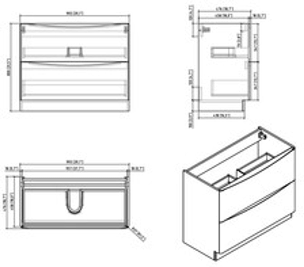 Smile 40" Bathroom Vanity