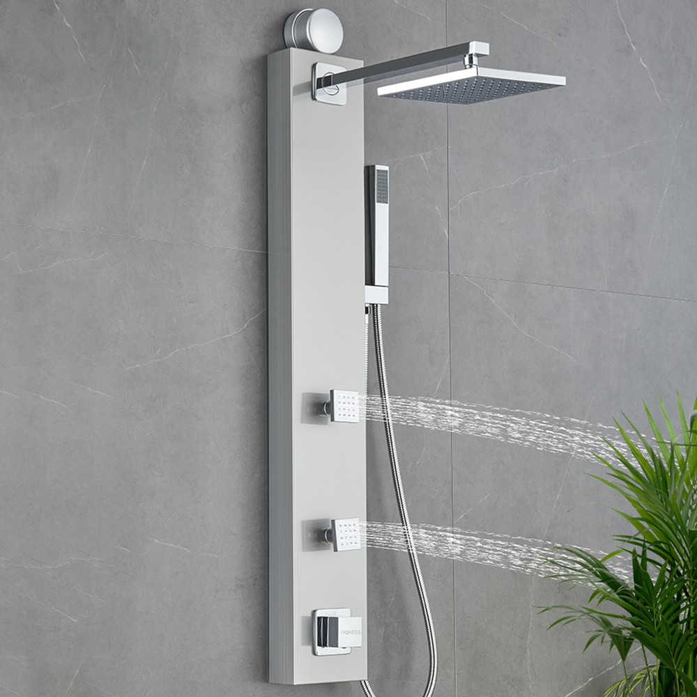 Shower Panel System - Brushed Finish