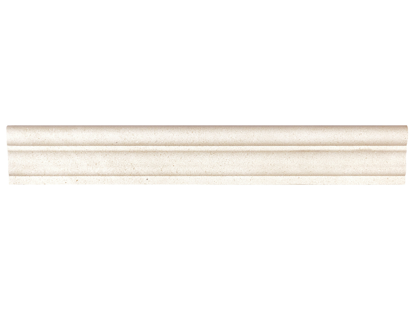2 X 12 In Serene Ivory Honed Limestone Chairrail