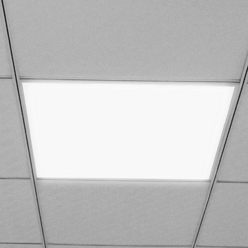40W 2 ft. X 2 ft. LED Flat Panel Light: 6500K, AC100-277V, UL Listed Dimmable - 5000 Lumens Drop Ceiling LED Lights for Offices, Schools, Health Care Facilitie