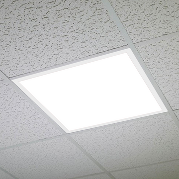 40W 2 ft. X 2 ft. LED Flat Panel Light: 4000K Neutral White, AC100-277V, 5000LM, UL DLC Listed Dimmable - LED Drop Ceiling Lights for Offices, Schools, Health Care Facilities