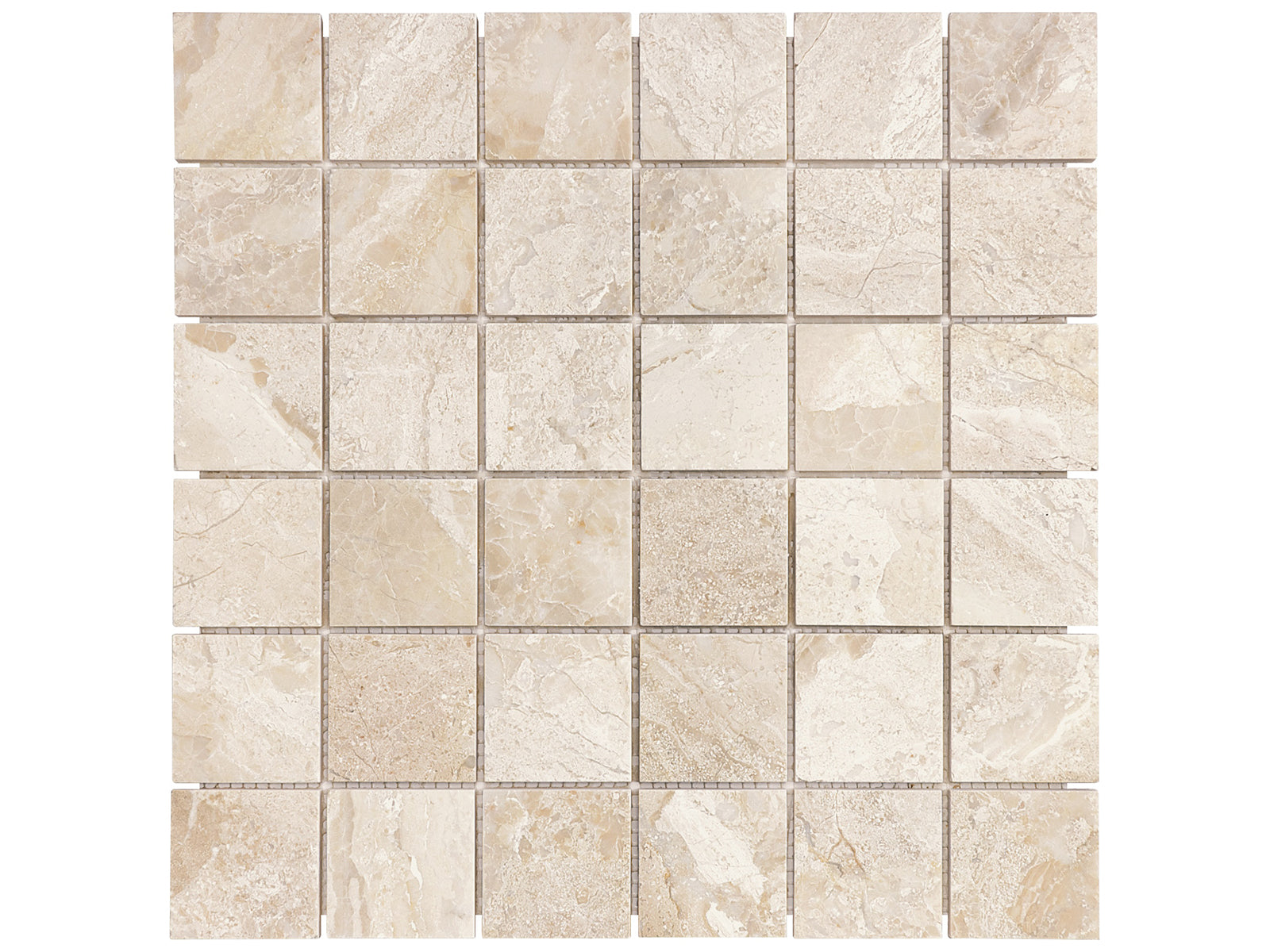 2 X 2 In Impero Reale Polished Marble Mosaic