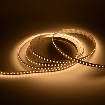 White LED Strip Light - High CRI LED Flexible Strip Light - IP20 - 371 lm/ft with Power Supply and Controller (KIT)
