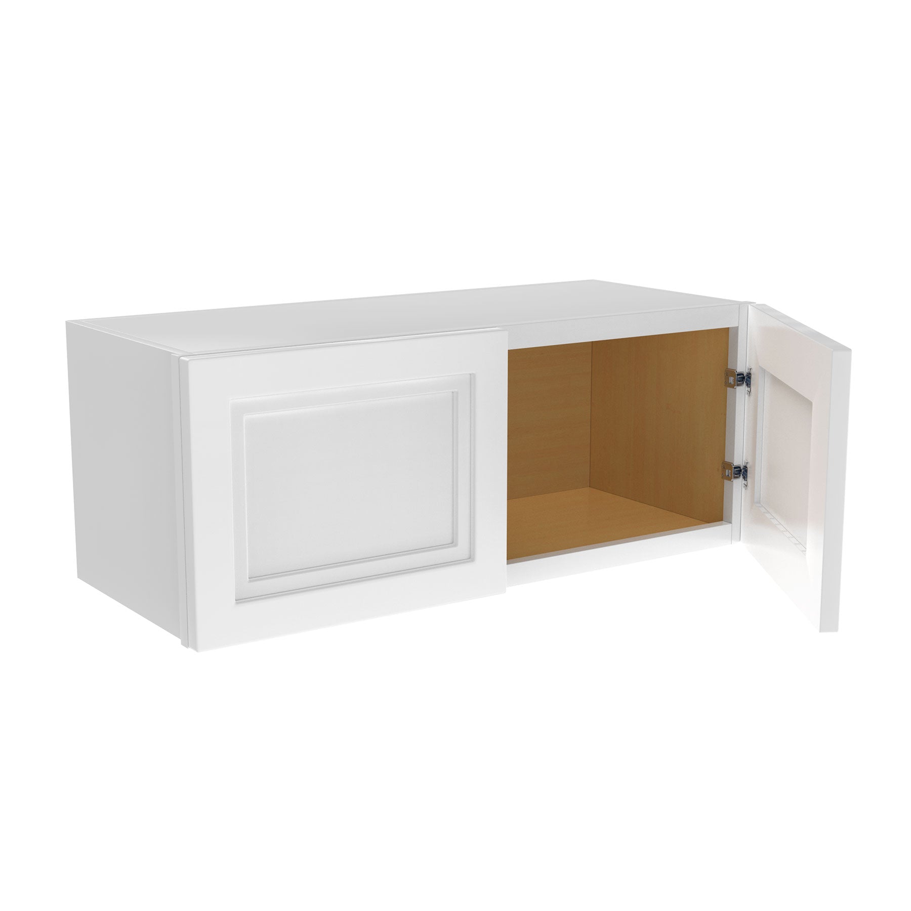 Fashion White - Double Door Wall Cabinet | 30"W x 12"H x 12"D