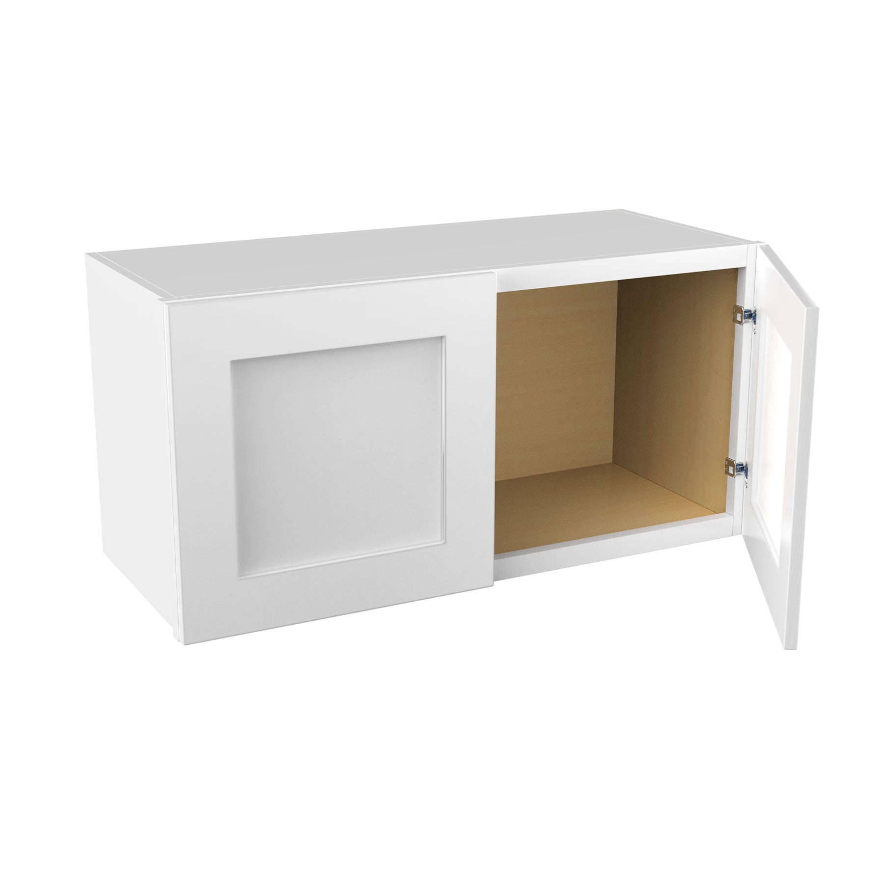 RTA - Elegant White - 24" Deep Wall Cabinet | 30"W x 15"H x 24"D