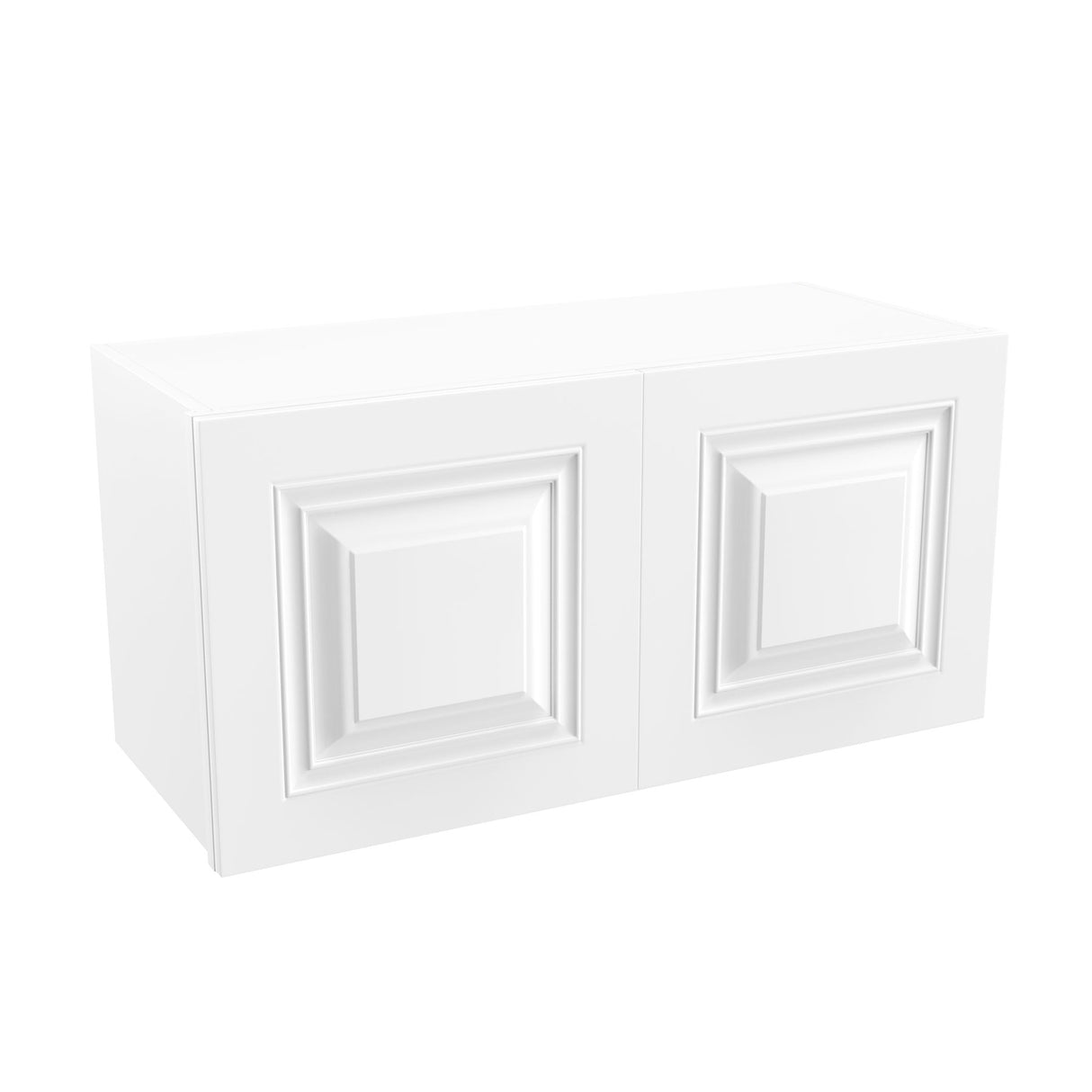 Park Avenue White - 12"-15" High Wall Cabinet | 30"W x 15"H x 12"D