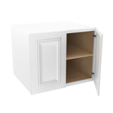 Park Avenue White - 24" High Wall Cabinet | 30"W x 24"H x 12"D