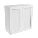 RTA - Elegant White - 30" High Double Door Wall Cabinet | 30"W x 30"H x 12"D