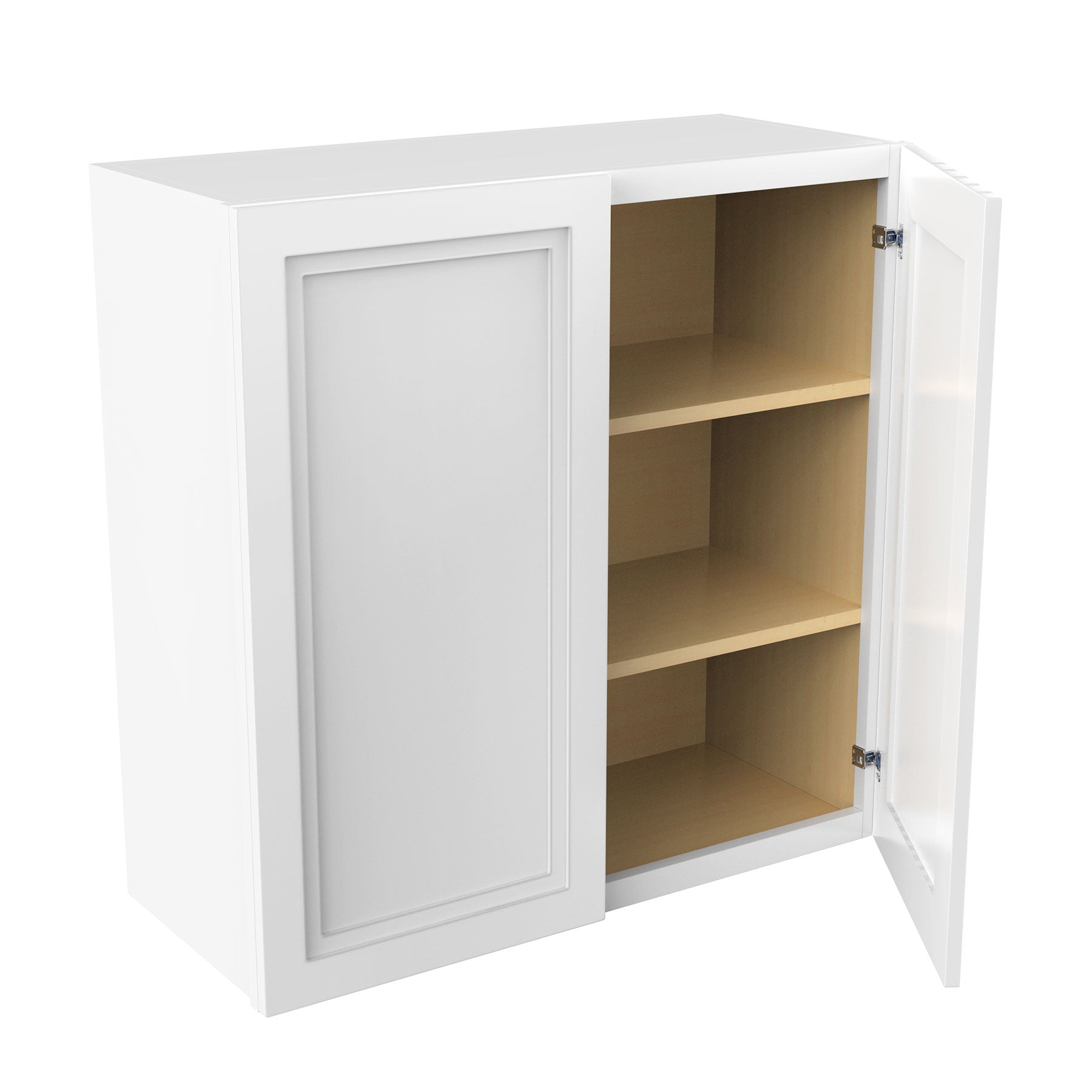 Fashion White - Double Door Wall Cabinet | 30"W x 30"H x 12"D