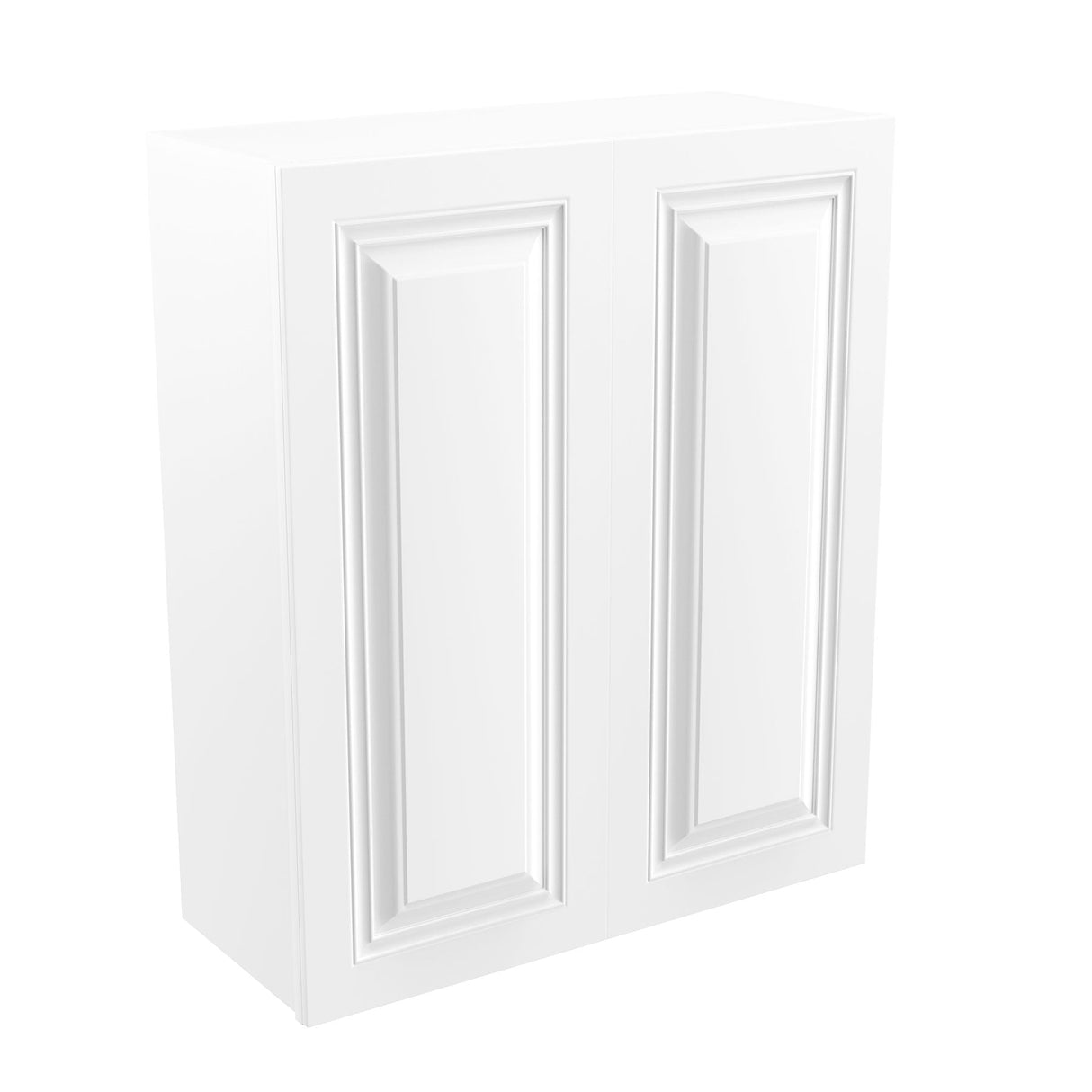 RTA - Park Avenue White - 36" High Double Door Wall Cabinet | 30"W x 36"H x 12"D