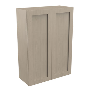 Double Door Wall Cabinet | Elegant Stone| 30W x 42H x 12D