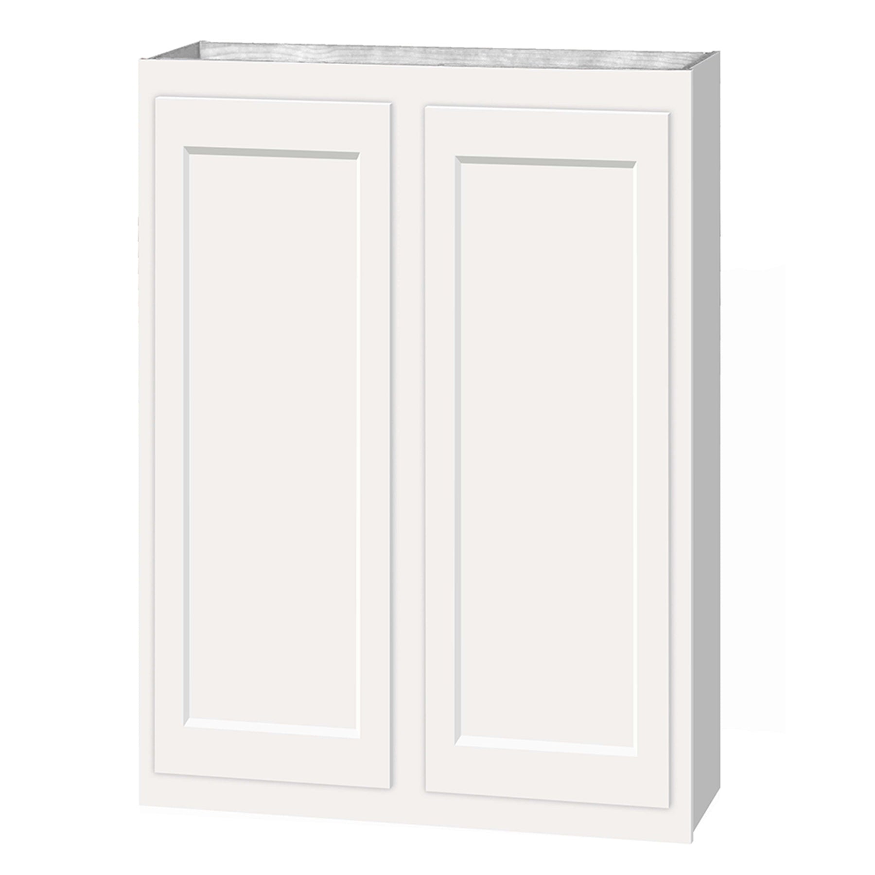 36 inch Wall Cabinets - Dwhite Shaker - 30 Inch W x 36 Inch H x 12 Inch D