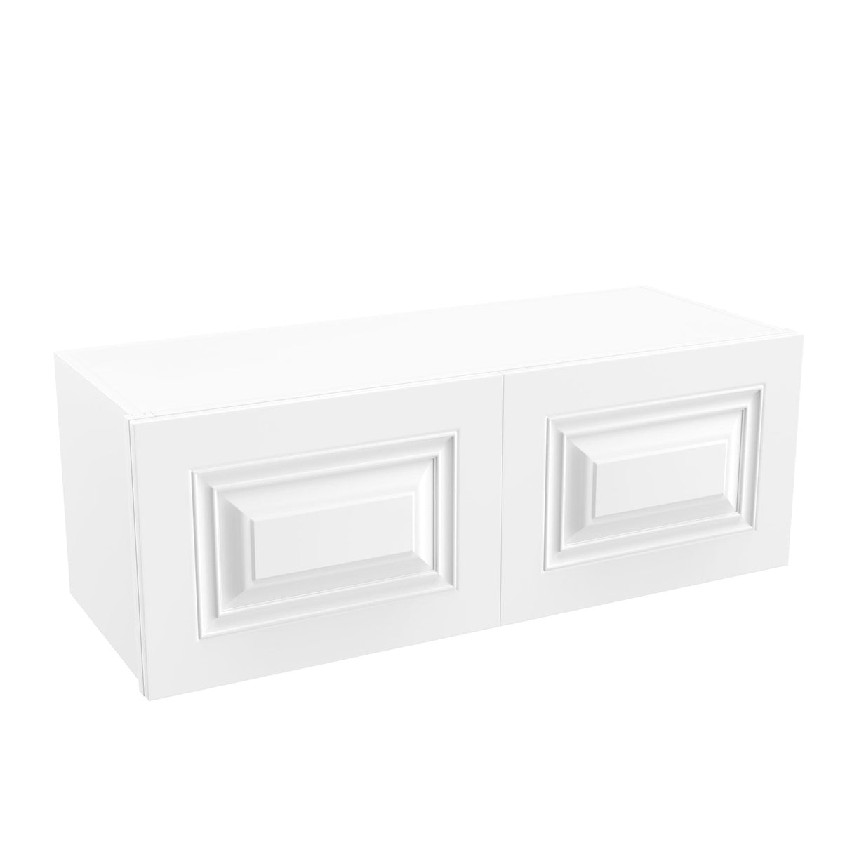 RTA - Park Avenue White - 24" Deep Wall Cabinet | 33"W x 12"H x 24"D