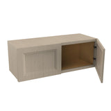 Richmond Stone - Double Door Wall Cabinet | 33"W x 12"H x 12"D