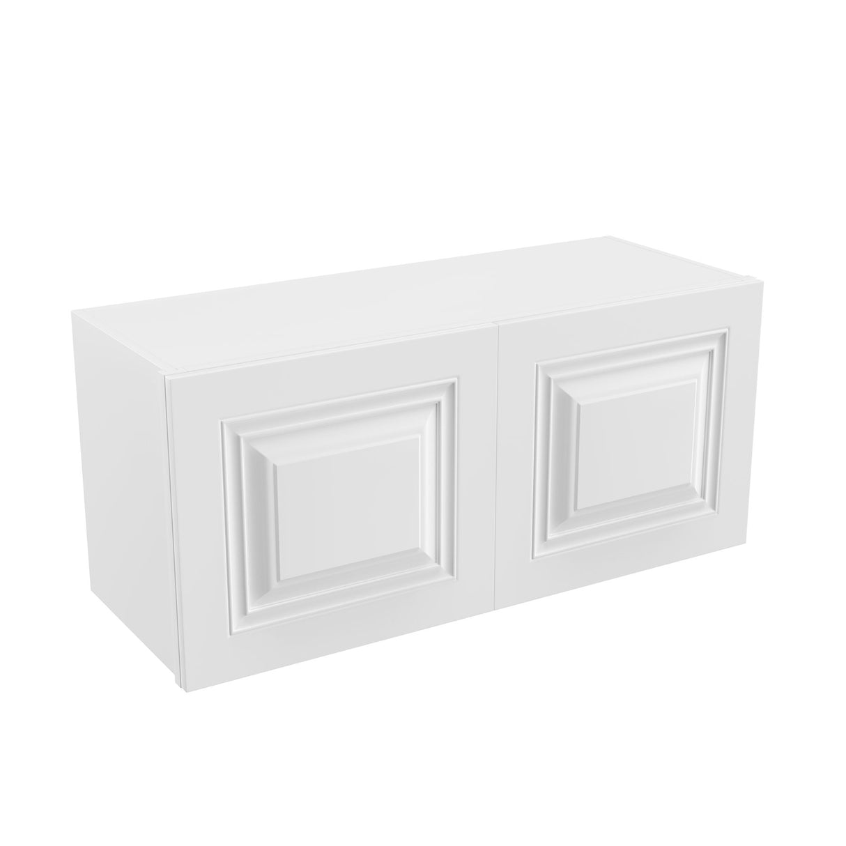 Park Avenue White - 24" Deep Wall Cabinet | 33"W x 15"H x 24"D