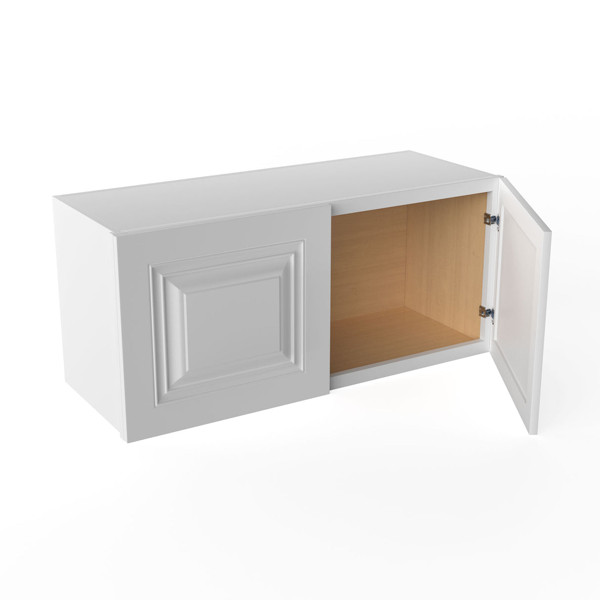 Park Avenue White - 24" Deep Wall Cabinet | 33"W x 15"H x 24"D