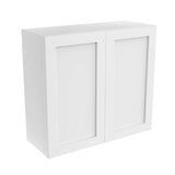 RTA - Elegant White - 30" High Double Door Wall Cabinet | 33"W x 30"H x 12"D