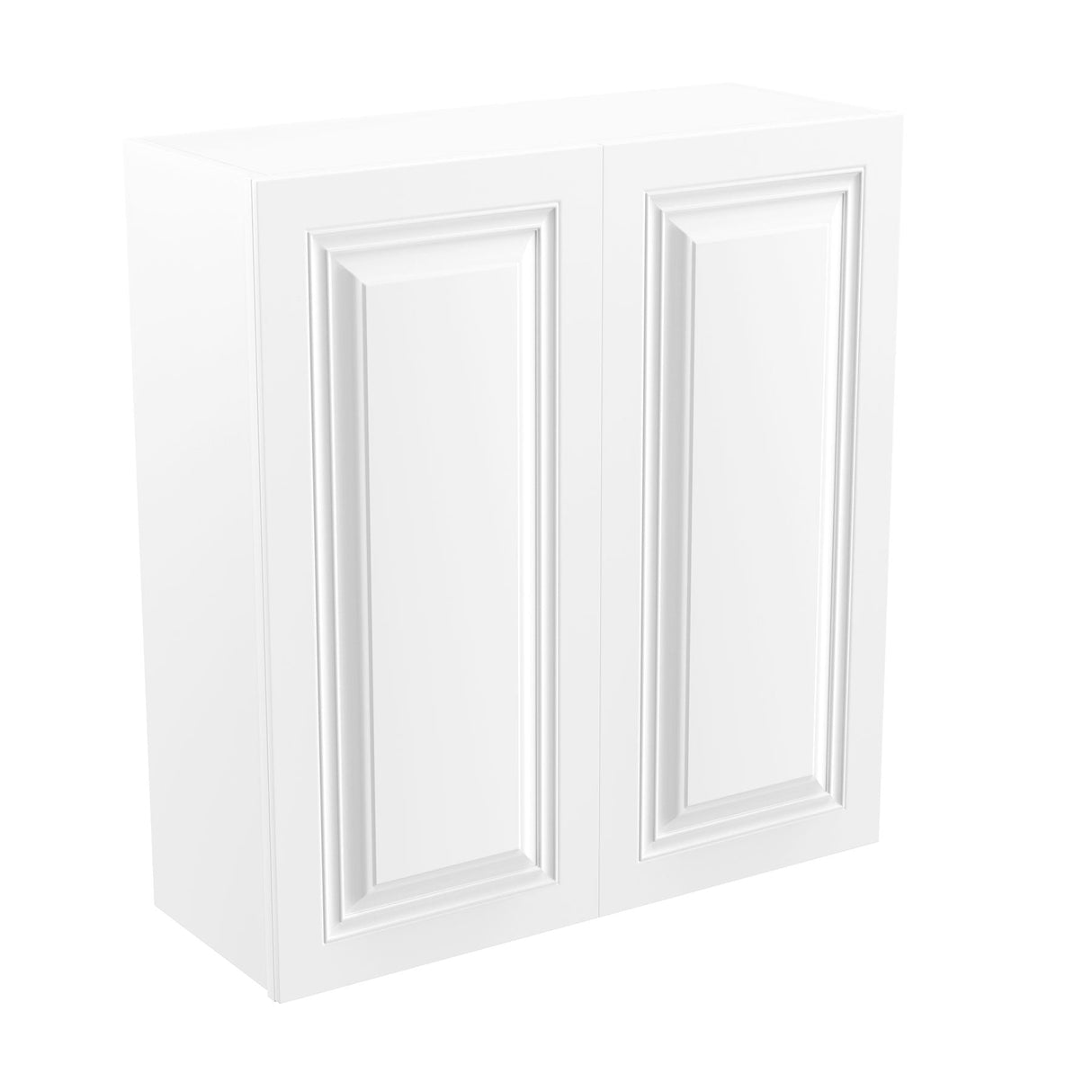 RTA - Park Avenue White - 36" High Double Door Wall Cabinet | 33"W x 36"H x 12"D