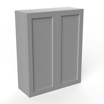 Elegant Dove - Double Door Wall Cabinet | 33