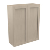 RTA - Elegant Stone - 42" High Double Door Wall Cabinet | 33"W x 42"H x 12"D