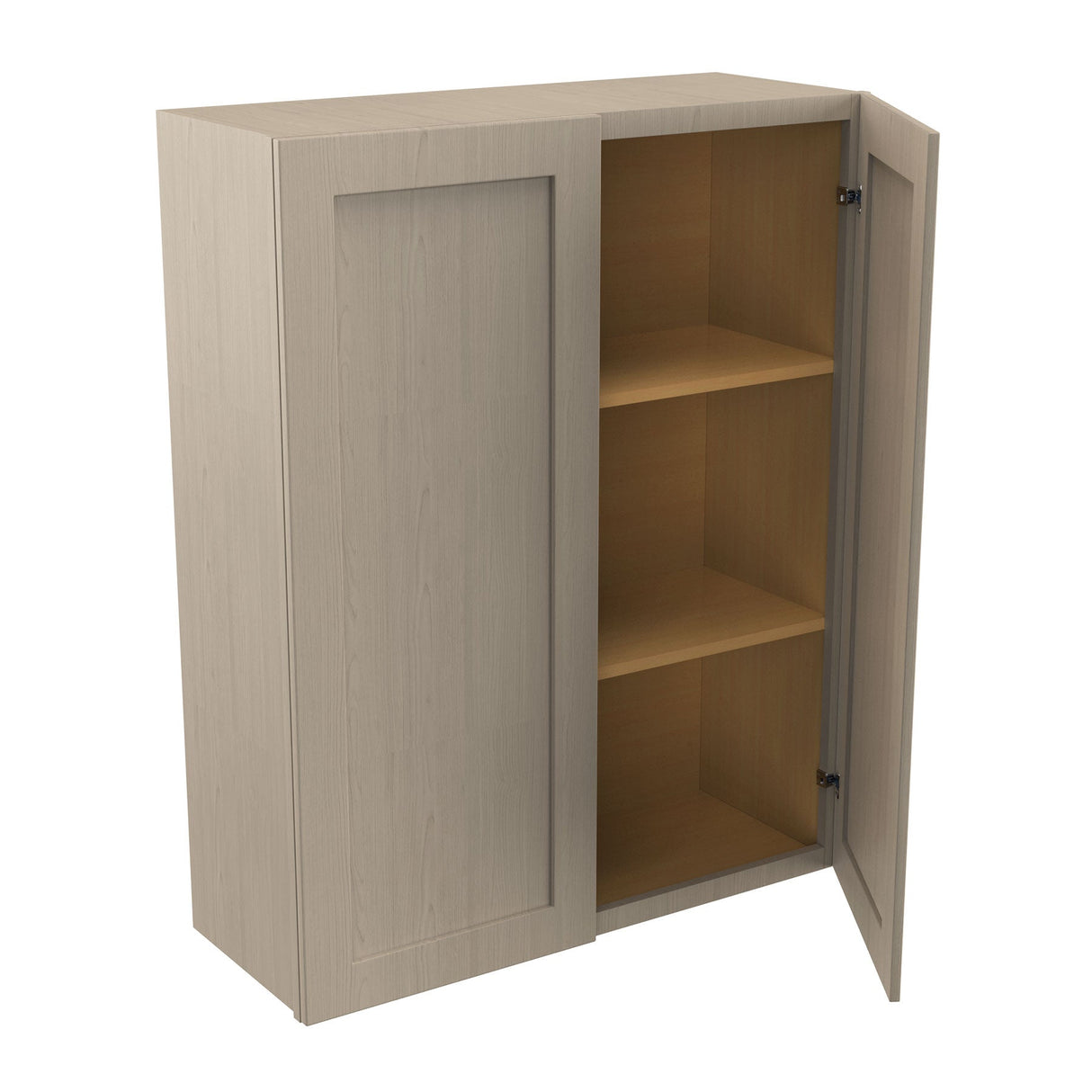 RTA - Elegant Stone - 42" High Double Door Wall Cabinet | 33"W x 42"H x 12"D