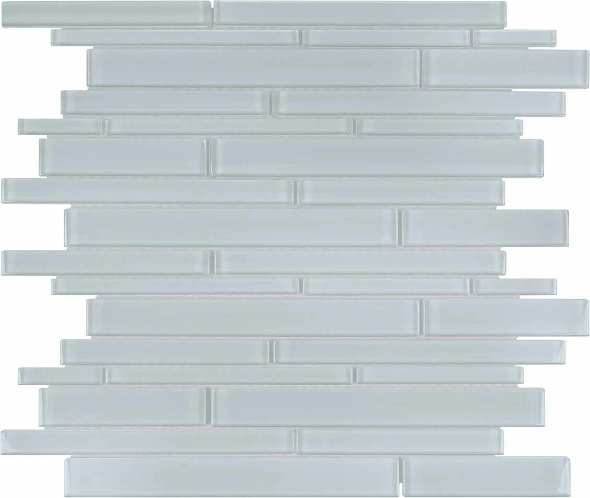 Random Strip Element Skylight Light Colors Glass Mosaic