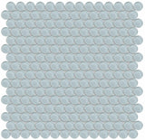 Penny Round Element Skylight Light Colors Glass Mosaic