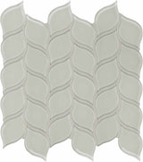 Petal Element Mist Dark Colors Glass Mosaic
