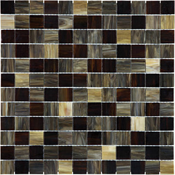 1 X 1 In Bliss Baroque Stained Paradiso Glass Mosaic