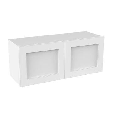 Wall Kitchen Cabinet - 36W x 15H x 12D - Aria White Shaker
