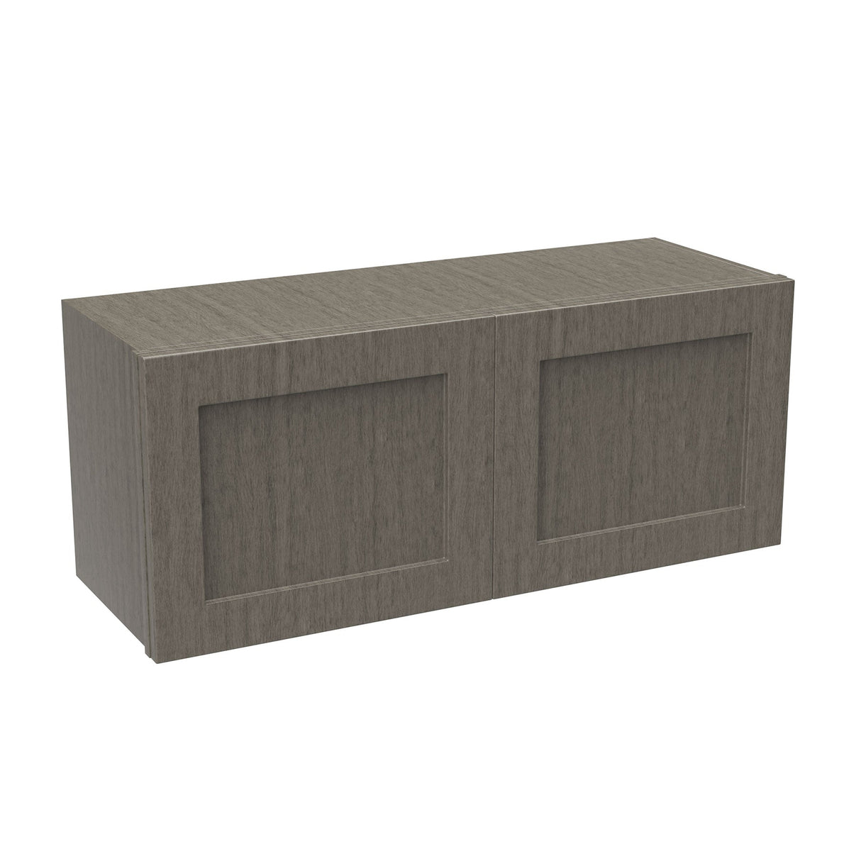 RTA - Elegant Smoky Grey - 12"-15" High Wall Cabinet | 36"W x 15"H x 12"D