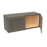 RTA - Elegant Smoky Grey - 12"-15" High Wall Cabinet | 36"W x 15"H x 12"D