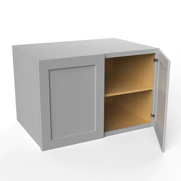 Refrigerator Cabinet - 36W x 24H x 24D - Grey Shaker Cabinet