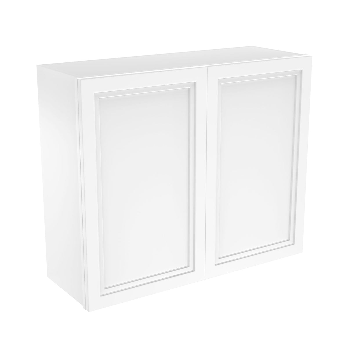 RTA - Fashion White - 30" High Double Door Wall Cabinet | 36"W x 30"H x 12"D