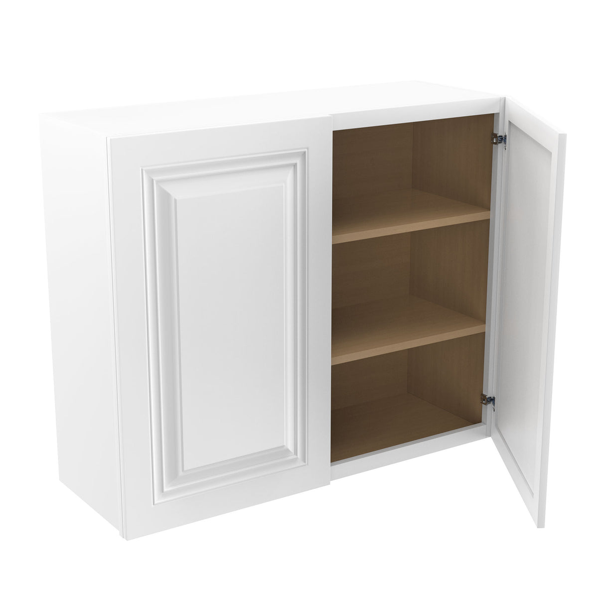 Park Avenue White - Double Door Wall Cabinet | 36"W x 30"H x 12"D