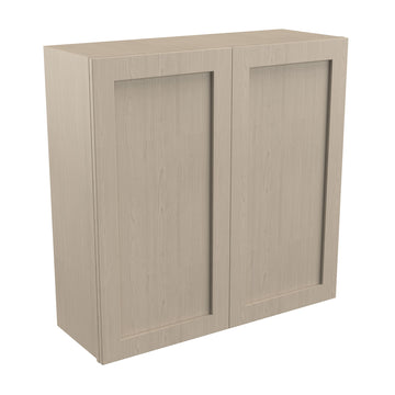 Double Door Wall Cabinet | Elegant Stone| 36W x 36H x 12D