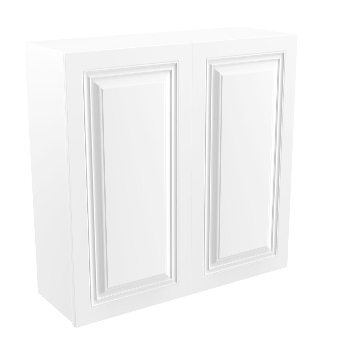 RTA - Park Avenue White - 36" High Double Door Wall Cabinet | 36"W x 36"H x 12"D