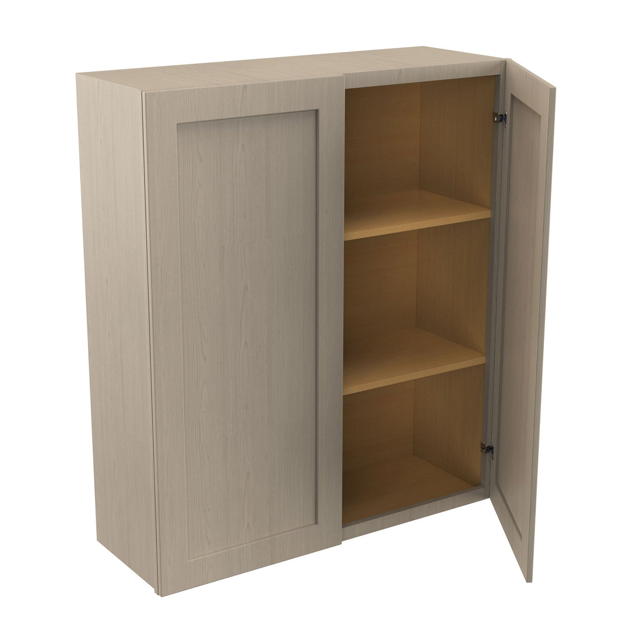 RTA - Elegant Stone - 42" High Double Door Wall Cabinet | 36"W x 42"H x 12"D