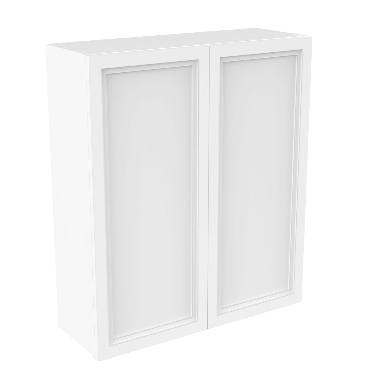 RTA - Fashion White - 42" High Double Door Wall Cabinet | 36"W x 42"H x 12"D