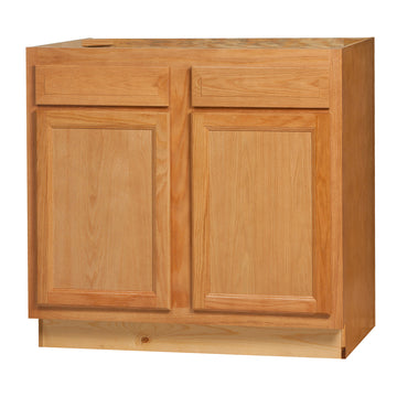 36 Inch Base Cabinets - Chadwood Shaker - 36 Inch W x 24 Inch D x 34.5 Inch H