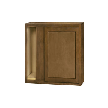 36 inch Wall Corner Cabinet - Single Door - Warmwood Shaker - 36 Inch W x 36 Inch H x 12 Inch D