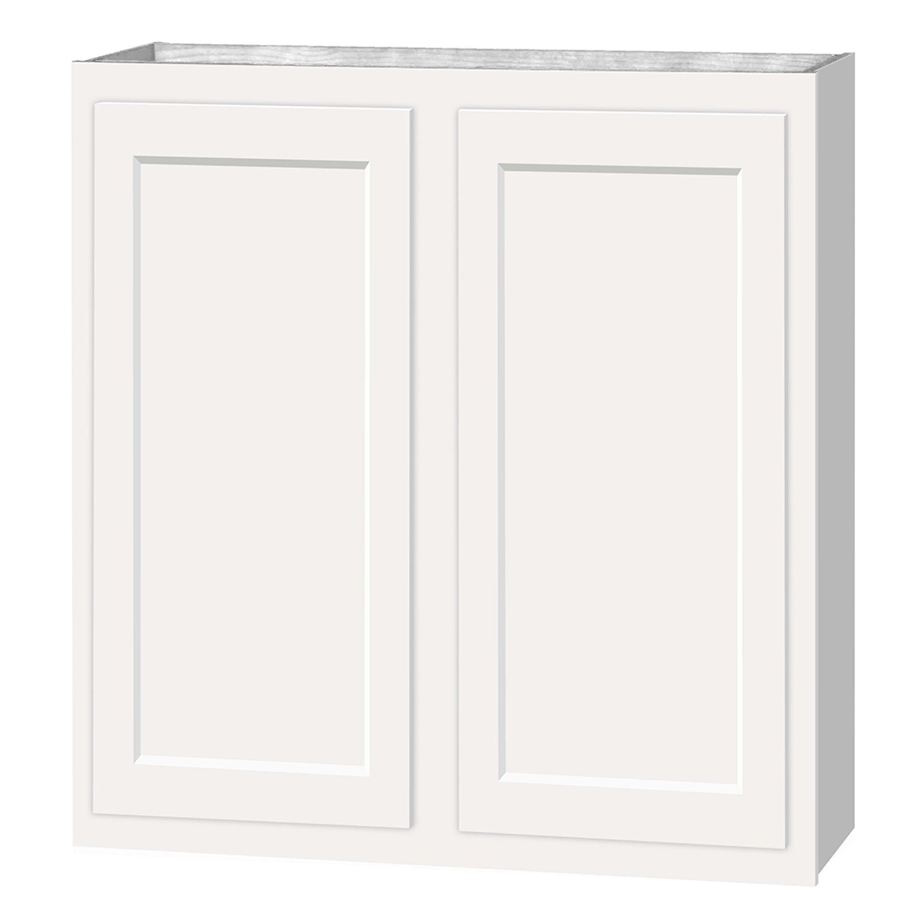 36 inch Wall Cabinets - Dwhite Shaker - 36 Inch W x 36 Inch H x 12 Inch D